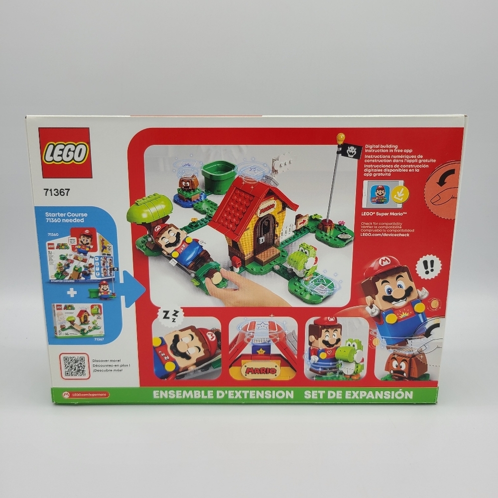 Lego Super Mario Mario's House & Yoshi Expansion Set 71367 205 pc New in Box - Picture 6 of 13